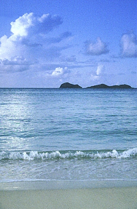 st barthelemy, Baie St. Jean, Ile Fr�gate
